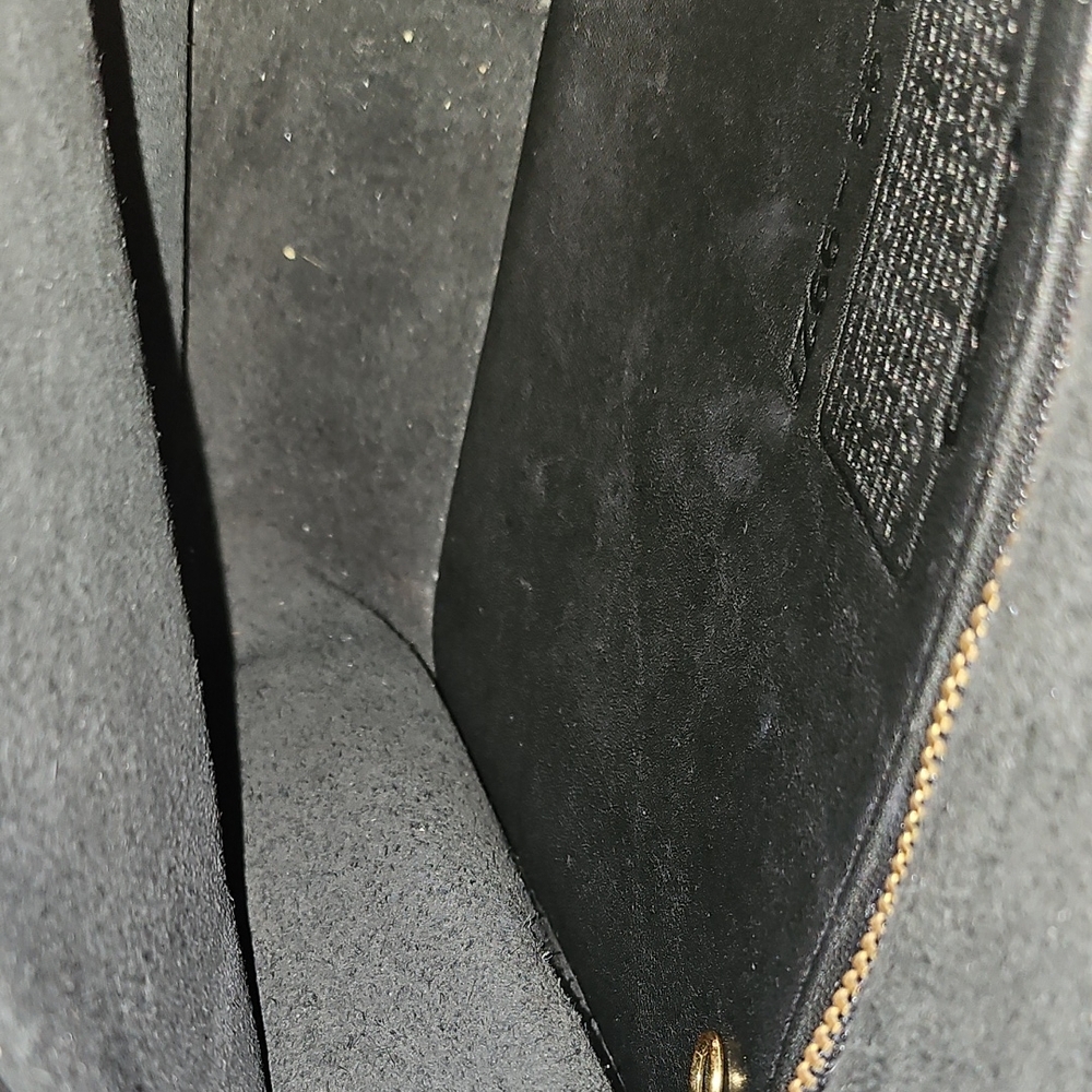 Coach Vintage Willis Black Leather Bag - Picture 7 of 14